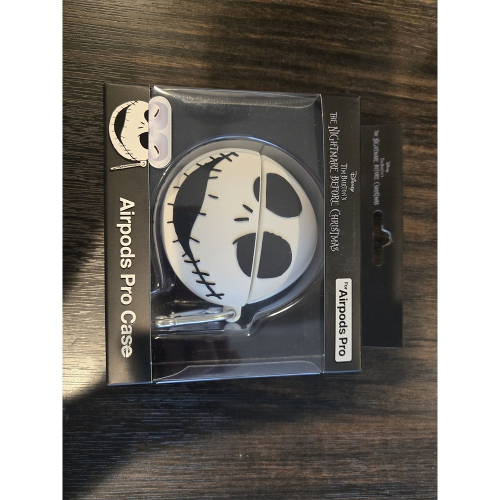 Disney Nightmare Before Christmas Jack Skellington 3" AirPods Pro Case Cover NIB